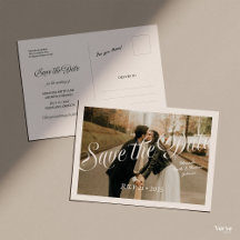 フォト付きSave the Dateはがき