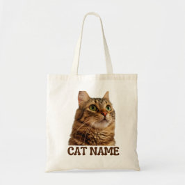 フォト入りオリジナル猫トートバッグ | オーダーメイドの猫グッズ トートバッグ