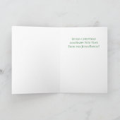 フォト写真カスタムフレームクリスマスカードの追加 シーズンカード (内部)