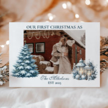 フォト初めてのクリスマスの統合