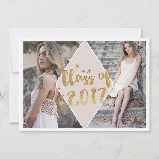 フォト卒業オープンハウス招待状 招待状 (正面)