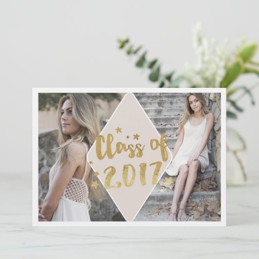 フォト卒業オープンハウス招待状 招待状 (スタンド正面)