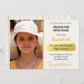 フォト卒業オープンハウス招待状 招待状 (正面/裏面)