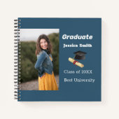 フォト卒業ゲストブック ノートブック (正面)