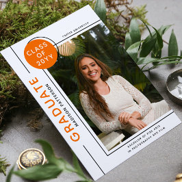 フォト卒業スモダンクリプト黒オレンジ