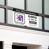 フォト卒業バナー 横断幕 (ビルの外側)