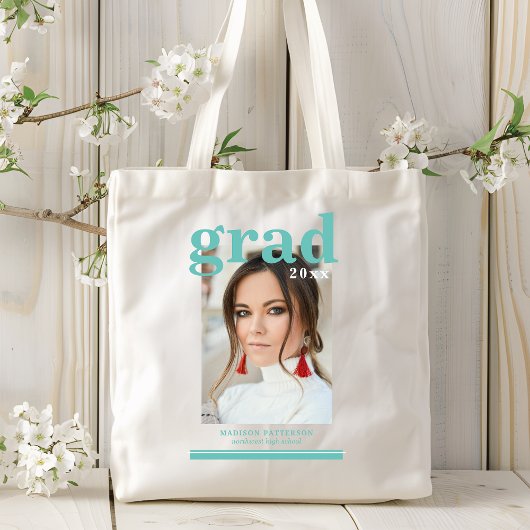 フォト卒業パーティスクエレガントリモダンプト トートバッグ