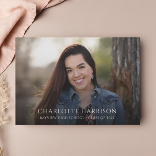 フォト卒業パーティボヘミアンフローラ 招待状