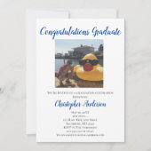 フォト卒業パーティーの招待 招待状 (正面)