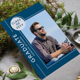 フォト卒業パーティースクリッモダントシルバーブルー