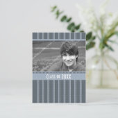 フォト卒業パーティー招待状はがき インビテーションポストカード (スタンド正面)