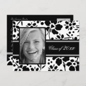 フォト卒業パーティー招待状はがき インビテーションポストカード (正面/裏面)