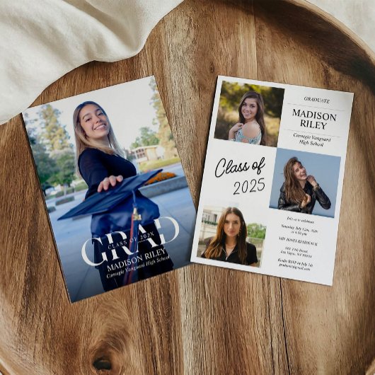 フォト卒業パーティー招待状発表 招待状