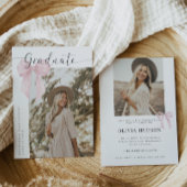 フォト卒業パーティー招待状発表 招待状