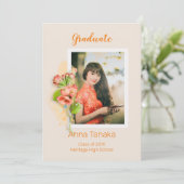 フォト卒業パーティー招待状 招待状 (スタンド正面)