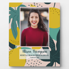 フォト卒業抽象芸術レモン卓上 フォトプラーク