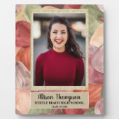 フォト卒業抽象芸術自然卓上プラーク フォトプラーク (正面)