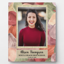 フォト卒業抽象芸術自然卓上プラーク フォトプラーク