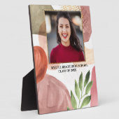 フォト卒業抽象芸術自然表 フォトプラーク (側面)