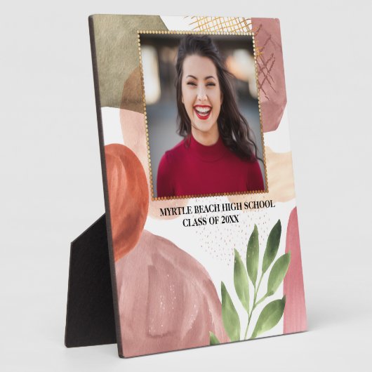 フォト卒業抽象芸術自然表 フォトプラーク (側面)