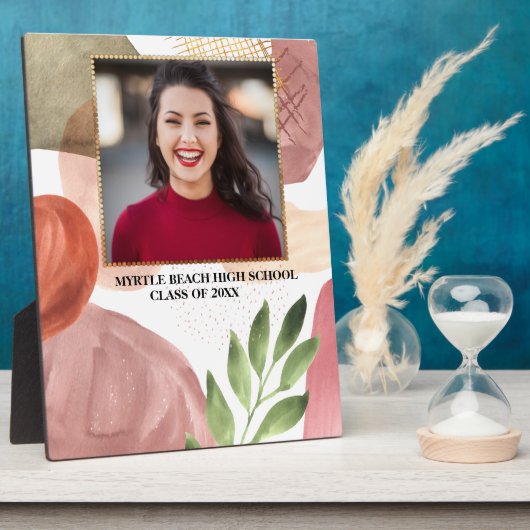 フォト卒業抽象芸術自然表 フォトプラーク (側面)