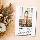 フォト婚約ウェディング日付カードを保存 セーブザデート