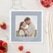 フォト婚約パーティダスティブルー (インサイチュ)