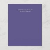 フォト婚約パーティ招待状のお知らせ (裏面)