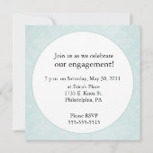 フォト婚約招待状 招待状 (裏面)