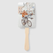 フォト婚約結婚の卒業式パーティー ハンドファン (正面)