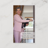 フォト実在エステートエージェントの名刺 名刺 (正面)