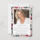 フォト悔やみや弔慰フローラ葬儀記念館 サンキューカード (正面)