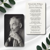 フォト悔やみや弔慰葬儀記念カード 名刺