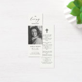 フォト悔やみや弔慰葬儀記念祈りの言葉しおり (デスク)