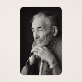 フォト悔やみや弔慰葬儀記念祈りの言葉カード (正面)