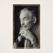 フォト悔やみや弔慰葬儀記念祈りの言葉カード (正面)