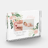 フォト数々の赤面ピンクフローラ誕生 フォトブロック (左)