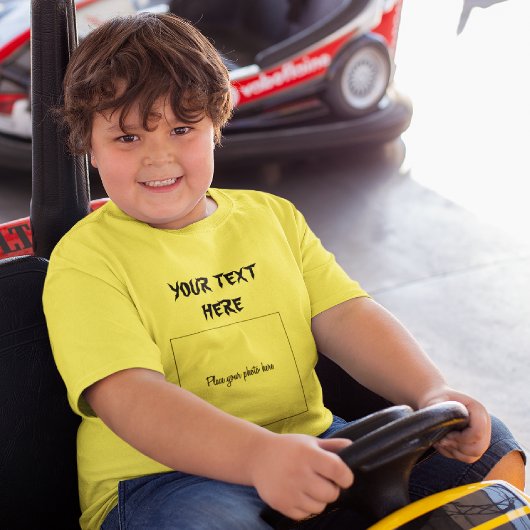 フォト文字のハロウィーン、キッズのTシャツを追加 Tシャツ