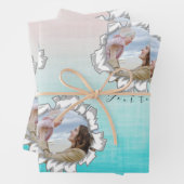 フォト文字の追加カスタム ラッピングペーパーシート (インサイチュ)