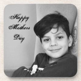 フォト文字テンプレートパーソナル母の日 コースター