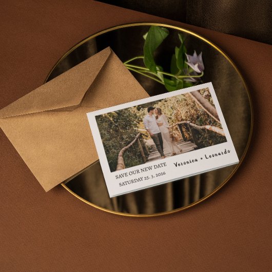 フォト日付の保存テンプレート 箔シーズンポストカード