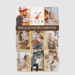 フォト最高のパパエバープロラバーゴルファー神父の日 ゴルフタオル