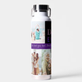 フォト最高のパパEver Music クールモダン Faters Day ウォーターボトル (正面)