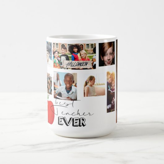 フォト最高の先生 コーヒーマグカップ (中央)