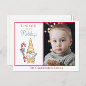 フォト格言フォーザホリデーズクリスマスはがき ポストカード (正面/裏面)