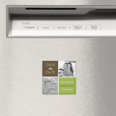 フォト磁石の日付を保存 マグネット (インサイチュ (食洗機))