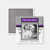 フォト磁石の日付を保存 マグネット (正面/裏面)