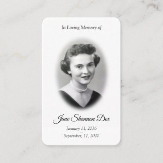 フォト祈りの言葉カード |第23回サルム記念カード 名刺