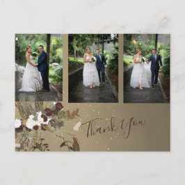 フォト素朴フローラ結婚フローラ ポストカード