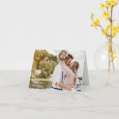 フォト結婚サンキューカード カード (黄色い花)